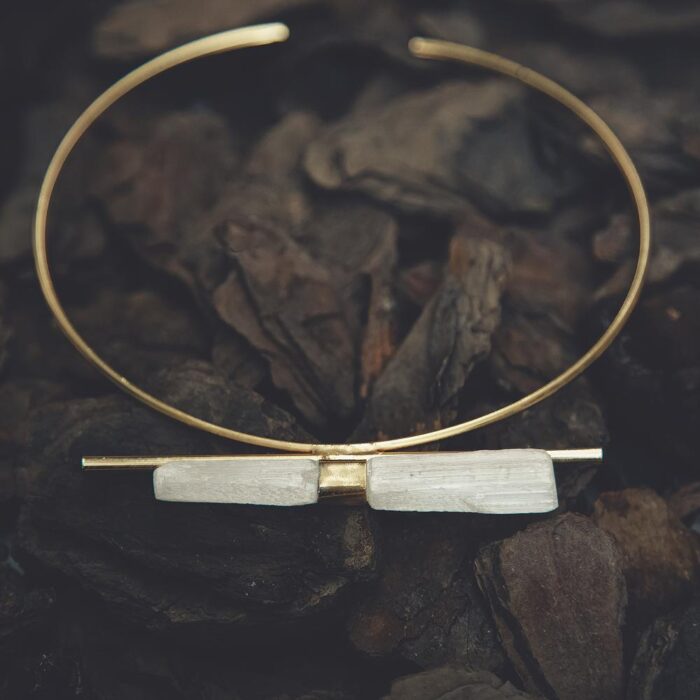 Choker Dou Mari Selenita - Imagem 2
