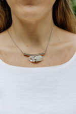 Colar Andina Cristal Prateado - Imagem 2