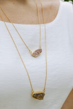 Escapulário Amor Rubi Dourado