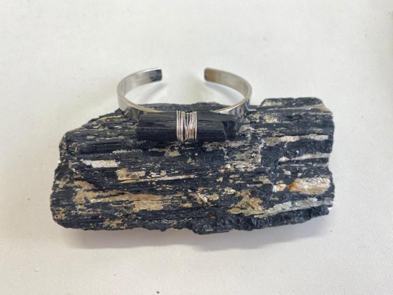 Pulseira PR Aro Turmalina Negra - Imagem 2