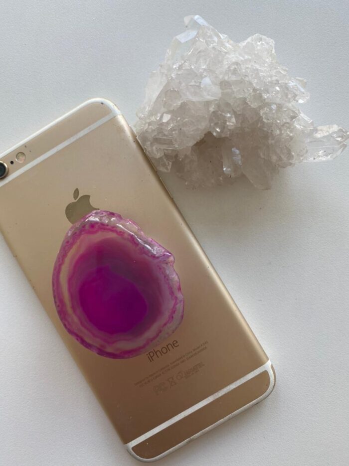 Pop Chapa de Ágata Rosa - Imagem 4