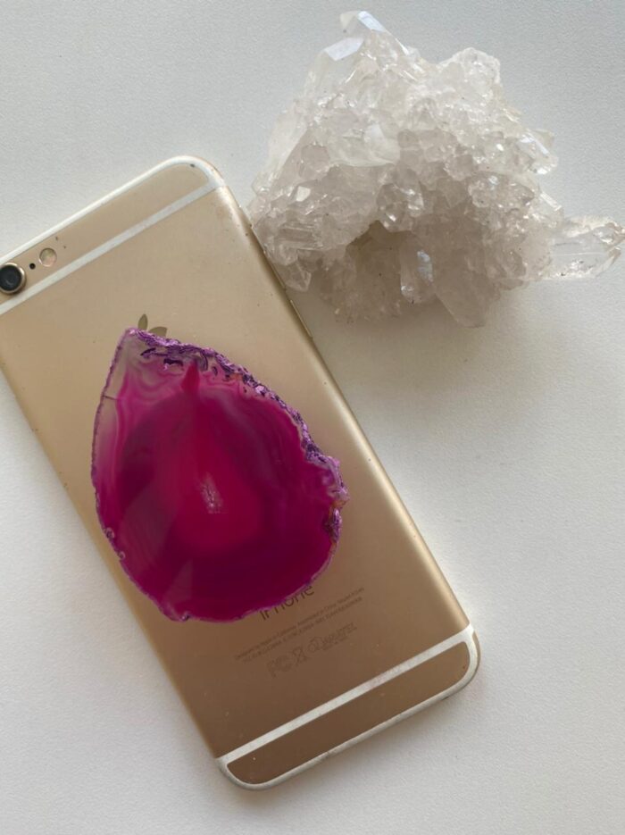 Pop Chapa de Ágata Rosa - Imagem 7