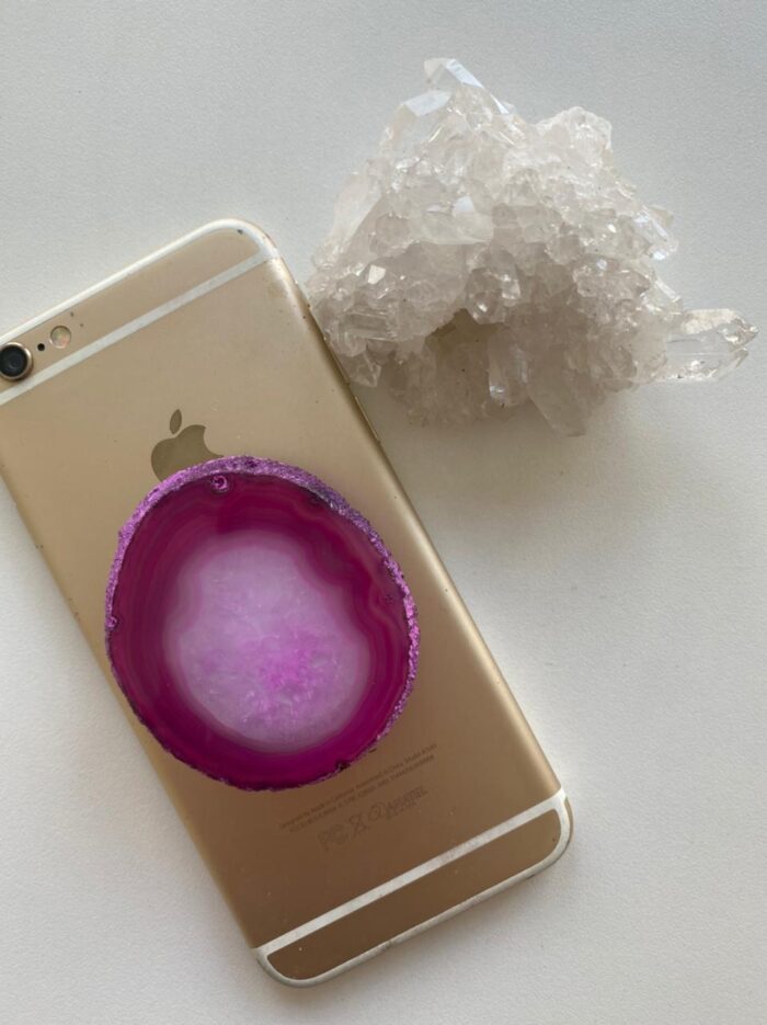 Pop Chapa de Ágata Rosa - Imagem 8