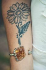 Pulseira Mali Citrino Prateada - Imagem 2