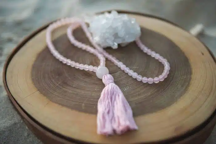 Japamala Quartzo Rosa - Imagem 2