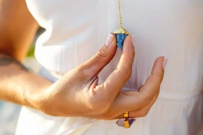 Colar Dou Filó Cianita Azul - Imagem 1