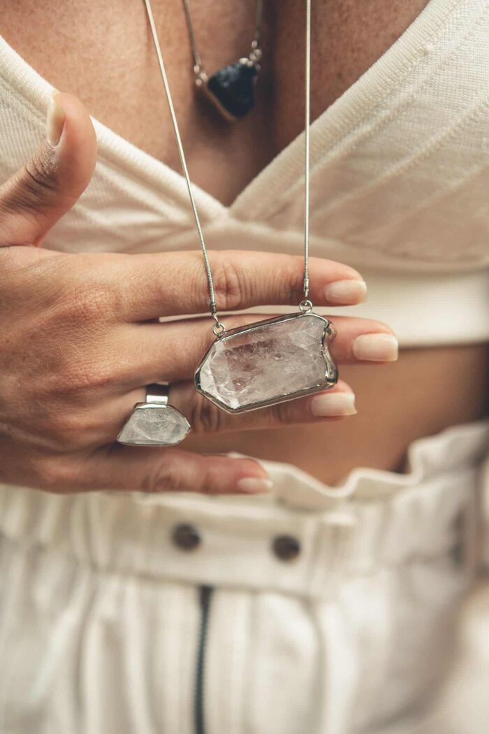 Colar PR Stone Cristal - Imagem 1