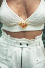 Colar Stone Citrino Dourado - Imagem 2