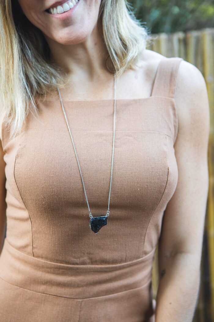 Colar PR Stone Turmalina Negra - Imagem 3
