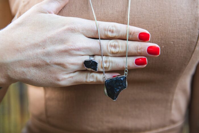 Colar PR Stone Turmalina Negra - Imagem 2