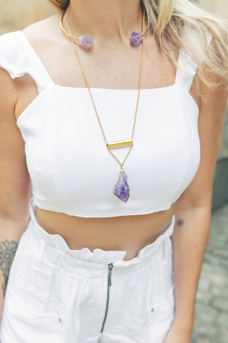 Choker Dou Aro Ametista - Imagem 2
