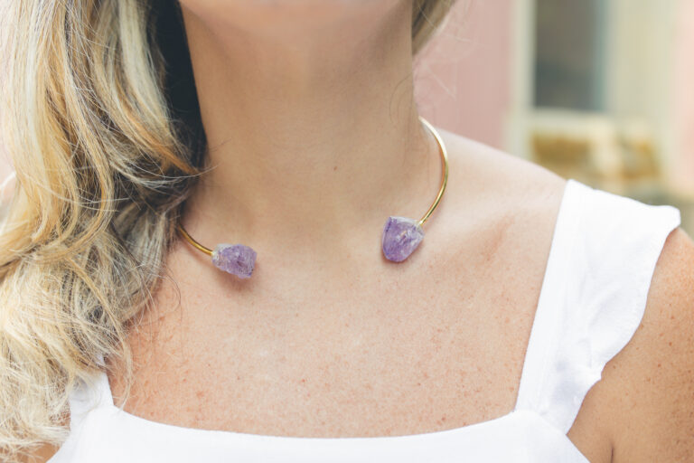 Choker Dou Aro Ametista - Imagem 1
