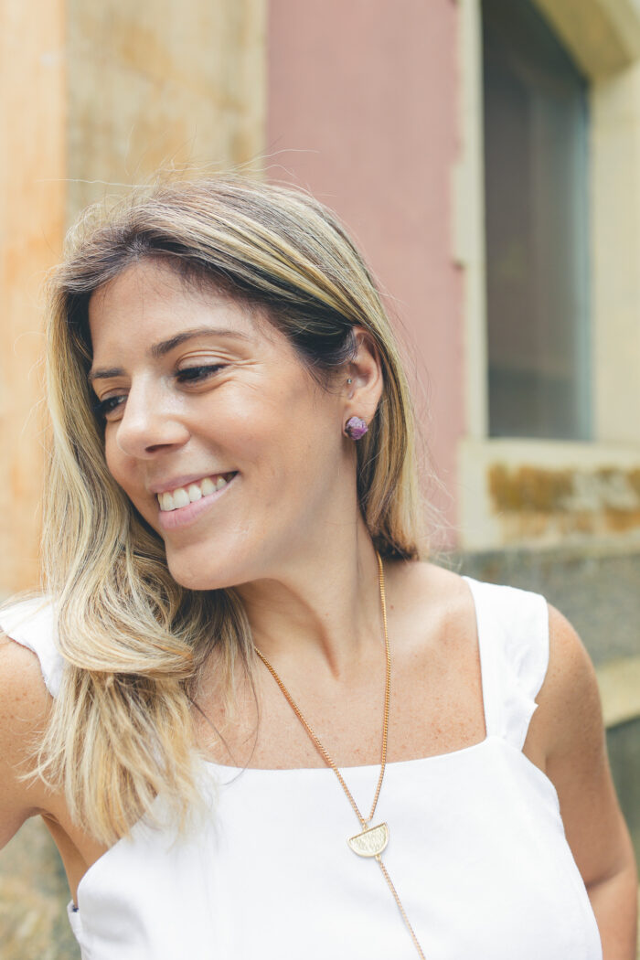 Brinco Básico Rubi - Imagem 2