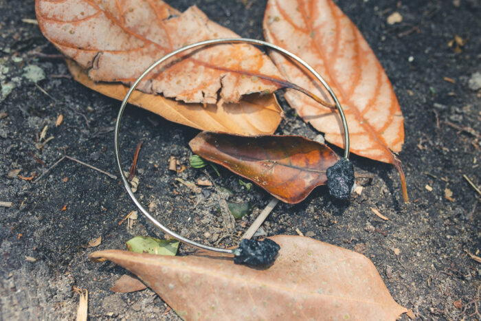 Choker PR Aro Turmalina Negra - Imagem 1