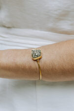 Pulseira Stone Pirita Dourado - Imagem 2