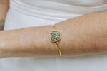 Pulseira Stone Pirita Dourado