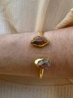 Pulseira Duo Unakita Dourado - Imagem 2