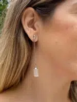 Brinco Hype Selenita Prateado