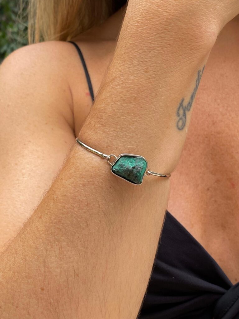 Pulseira PR caixa Stone Malaquita - Imagem 2