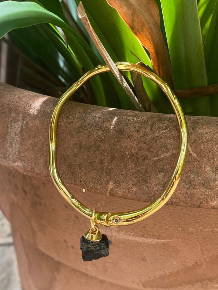 Pulseira Energy Turmalina Dourado - Imagem 2