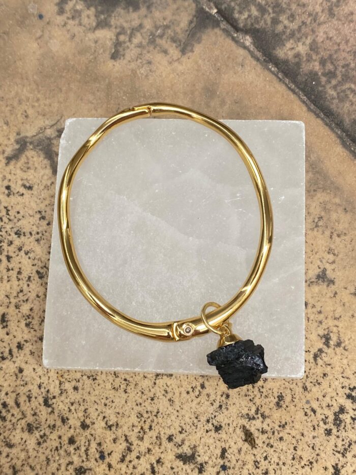 Pulseira Energy Turmalina Dourado - Imagem 1