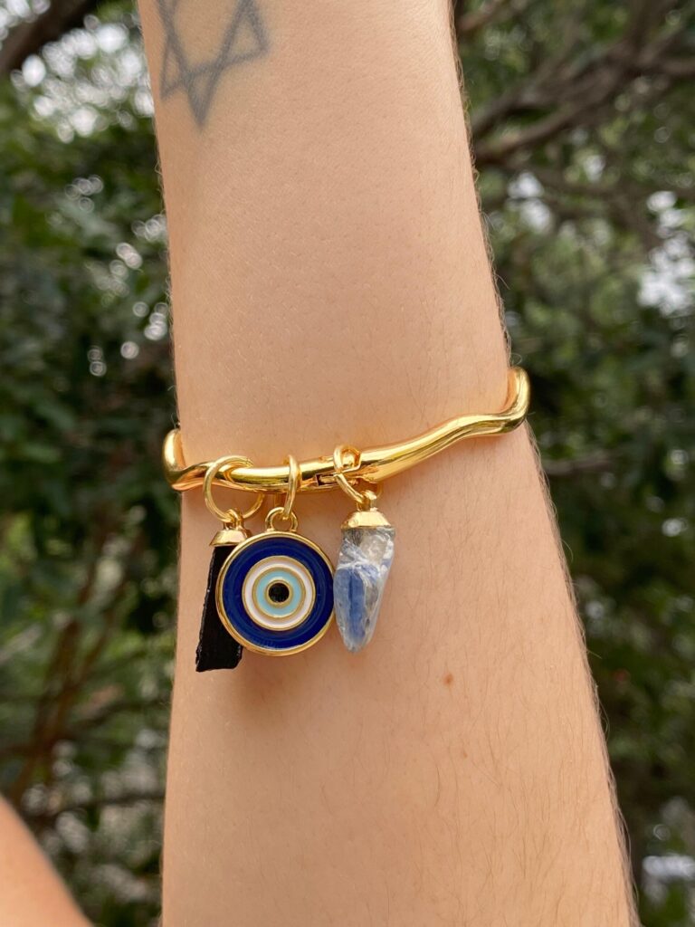 Pulseira Proteção Dourado - Imagem 1