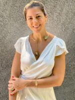 Choker Amy Amazonita Dourado - Imagem 2