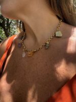 Colar Universo Dourado - Imagem 3