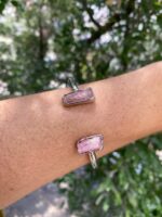 Pulseira Duo Rubelita Prateada