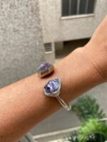 Pulseira Duo Ametista Prateada - Imagem 2