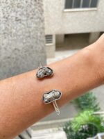 Pulseira Duo Pirita Prateada - Imagem 2