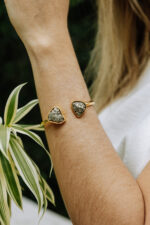 Pulseira Duo Pirita Dourada - Imagem 2