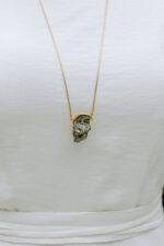 Colar Stone Pirita Dourado - Imagem 2