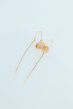 Brinco Fio Citrino Dourado - Imagem 2